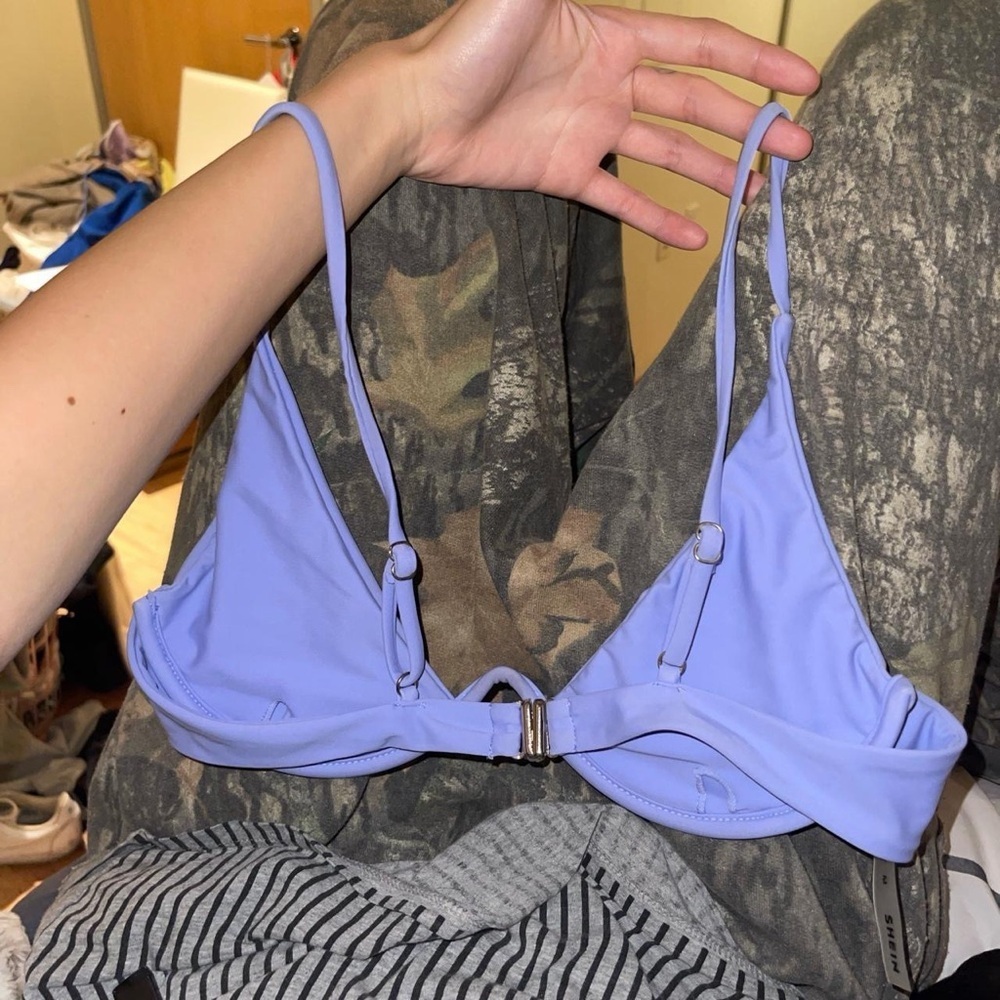 SHEIN Lavender Bikini Top - Picture 2 of 2